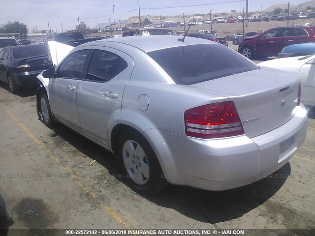 1B3LC46B79N570406 - 2009 DODGE AVENGER SE/SXT SILVER photo 3