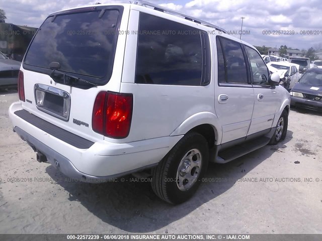 5LMFU28A41LJ07116 - 2001 LINCOLN NAVIGATOR 白色 照片 4
