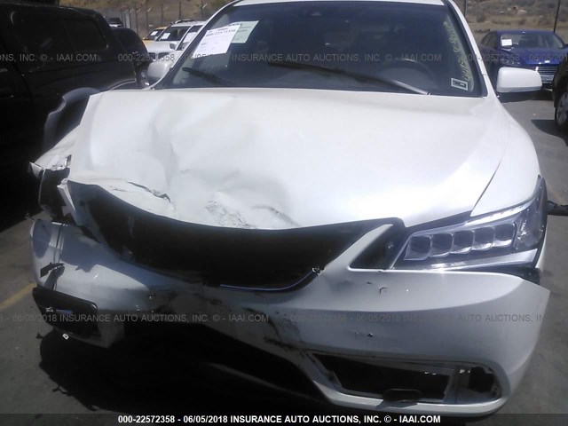 5FRYD3H4XGB016183 - 2016 ACURA MDX TECHNOLOGY WHITE photo 6