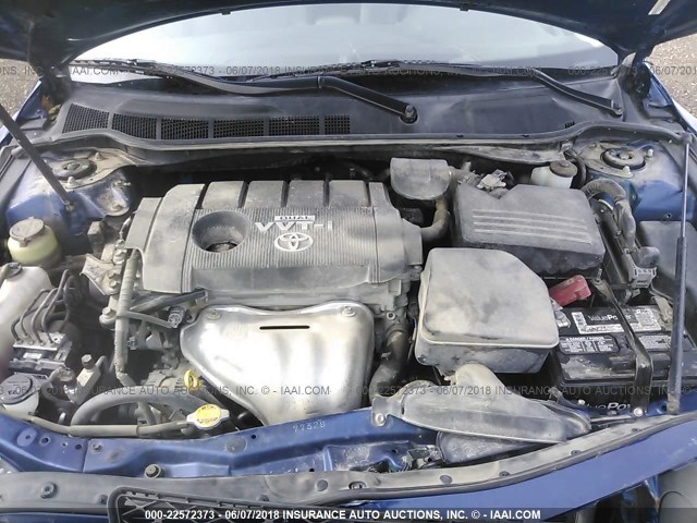 4T1BF3EK8AU538079 - 2010 TOYOTA CAMRY SE/LE/XLE 蓝色 照片 10