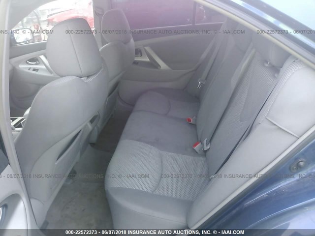 4T1BF3EK8AU538079 - 2010 TOYOTA CAMRY SE/LE/XLE 蓝色 照片 8