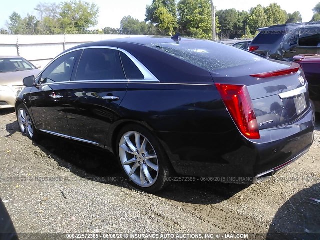 2G61P5S38D9245020 - 2013 CADILLAC XTS LUXURY COLLECTION Dark Blue photo 3