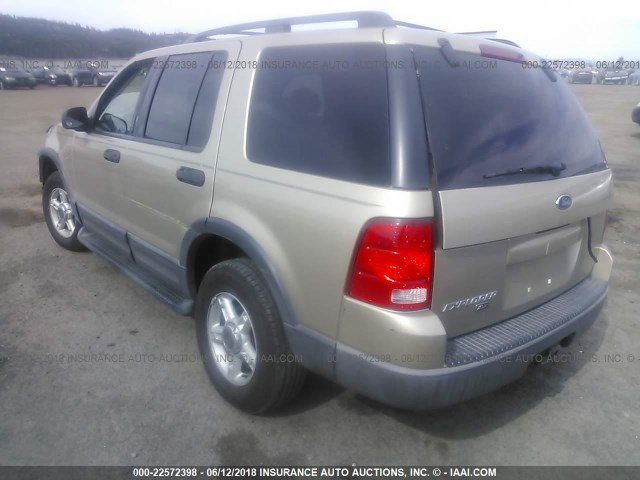 1FMZU73K53UA51441 - 2003 FORD EXPLORER XLT/XLT SPORT/NBX 金色 照片 3