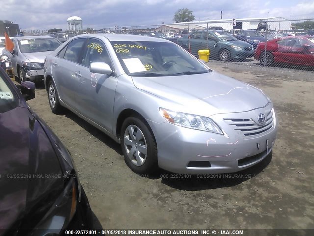 4T1BE46K28U743768 - 2008 TOYOTA CAMRY CE/LE/XLE/SE SILVER photo 1