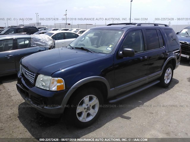 1FMZU73K33UA44214 - 2003 FORD EXPLORER XLT/XLT SPORT/NBX 蓝色 照片 2