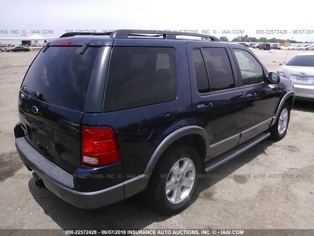 1FMZU73K33UA44214 - 2003 FORD EXPLORER XLT/XLT SPORT/NBX 蓝色 照片 4