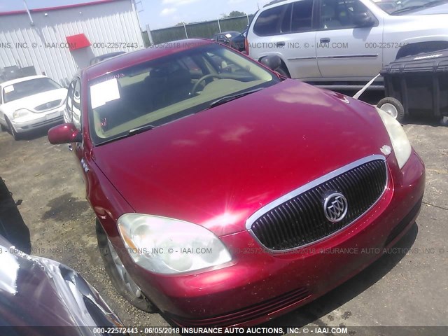 1G4HD57236U237025 - 2006 BUICK LUCERNE CXL RED photo 1