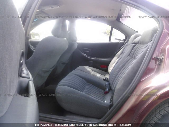 1G2WJ52K7YF282203 - 2000 PONTIAC GRAND PRIX SE 红色 照片 8