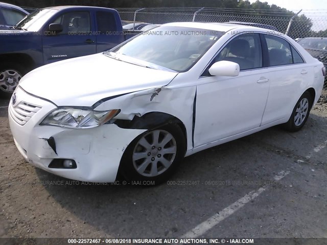 4T1BE46K99U834361 - 2009 TOYOTA CAMRY SE/LE/XLE WHITE photo 2