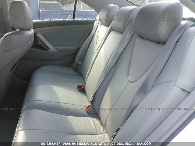 4T1BE46K99U834361 - 2009 TOYOTA CAMRY SE/LE/XLE WHITE photo 8