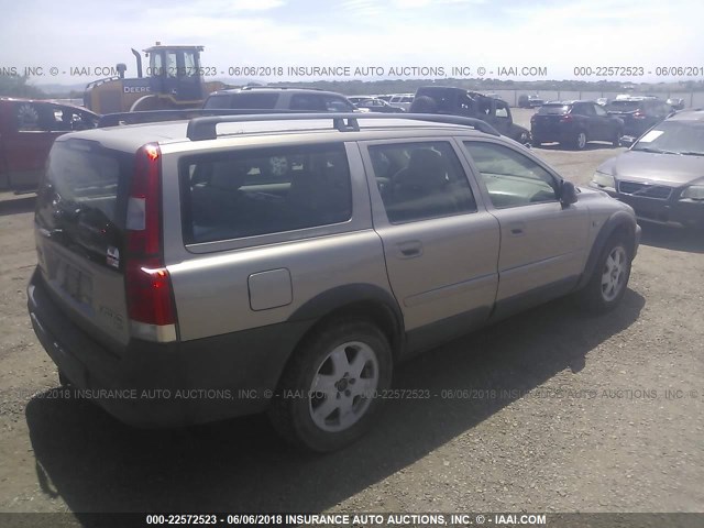 YV1SZ58D611013229 - 2001 VOLVO V70 XC GOLD photo 4