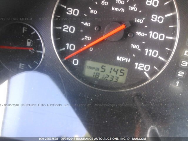 4S3BH896137603140 - 2003 SUBARU LEGACY OUTBACK H6 3.0 VDC Կանաչ լուսանկար 7