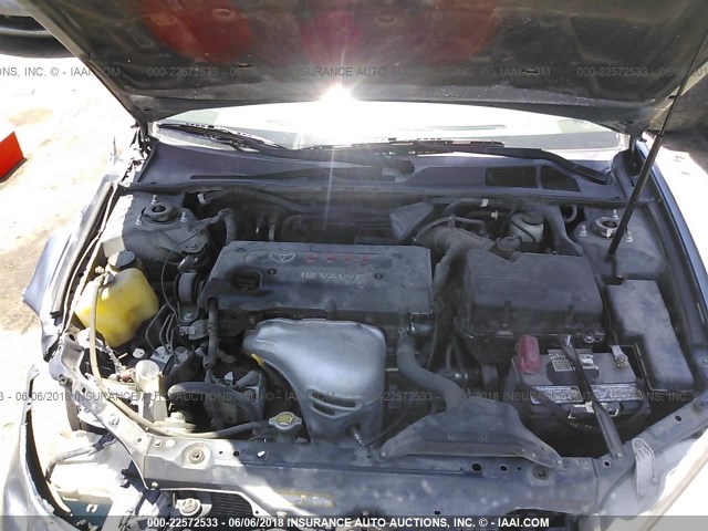 JTDBE30K820019802 - 2002 TOYOTA CAMRY LE/XLE/SE ღია ლურჯი ფოტო 10