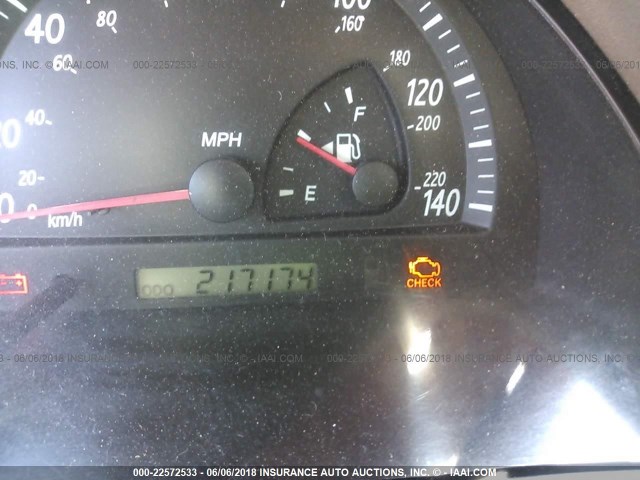 JTDBE30K820019802 - 2002 TOYOTA CAMRY LE/XLE/SE ღია ლურჯი ფოტო 7