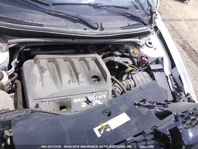 1C3CDZAB6EN202328 - 2014 DODGE AVENGER SE WHITE photo 10