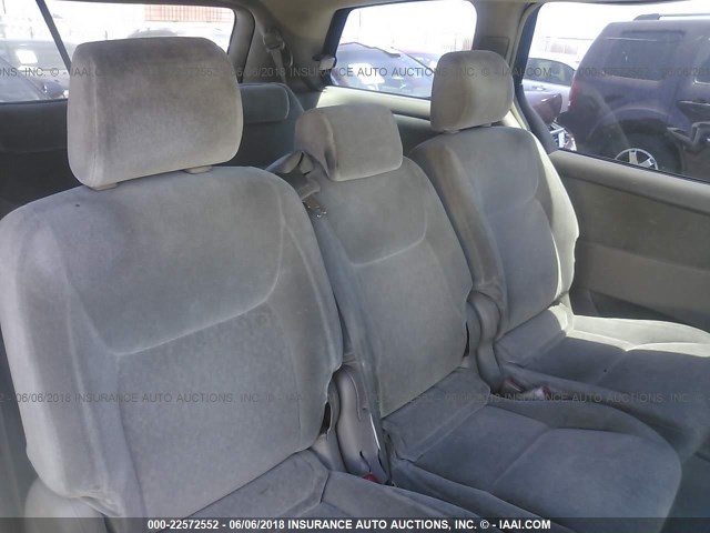 5TDZA23CX4S126830 - 2004 TOYOTA SIENNA CE/LE WHITE photo 8