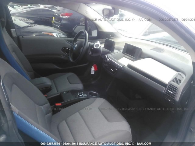 WBY1Z8C3XHV892334 - 2017 BMW I3 REX Көк фото 5