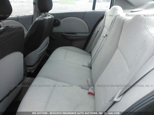 1G8AJ52F95Z166398 - 2005 SATURN ION LEVEL 2 BLACK photo 8