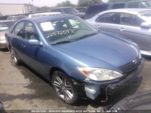 4T1BE32K54U887325 - 2004 TOYOTA CAMRY LE/XLE/SE ლურჯი ფოტო 1