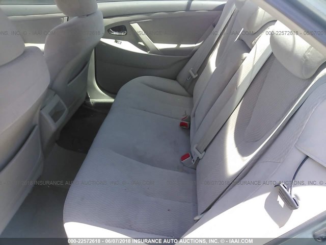 4T1BF3EK3BU627317 - 2011 TOYOTA CAMRY SE/LE/XLE GREEN photo 8