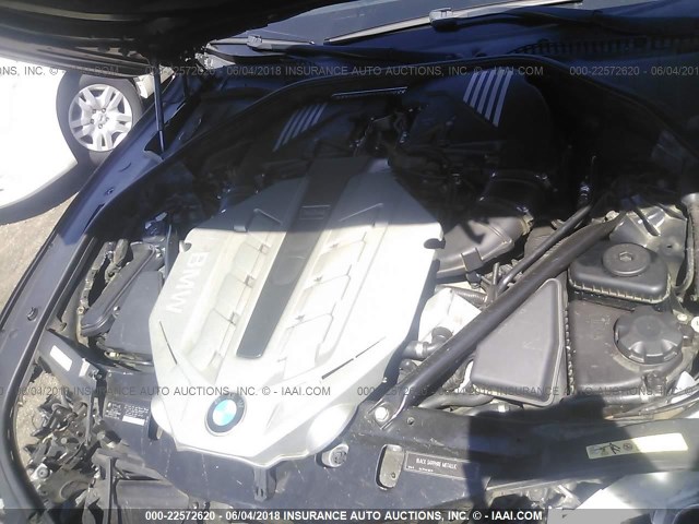 WBAKA83519CY33309 - 2009 BMW 750 I BLACK photo 10