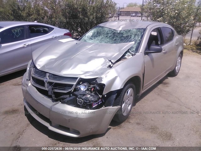 1B3LC46B59N569268 - 2009 DODGE AVENGER SE/SXT GOLD photo 6