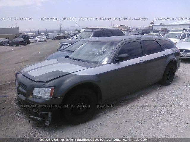 2D4FV47T28H167666 - 2008 DODGE MAGNUM GRAY photo 2