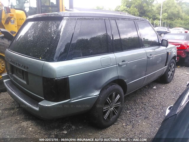 SALME11444A174995 - 2004 LAND ROVER RANGE ROVER HSE GRAY photo 4