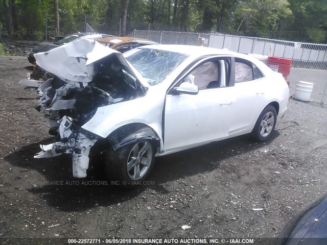 1G11C5SA2GF101734 - 2016 CHEVROLET MALIBU LIMITED LT WHITE photo 2