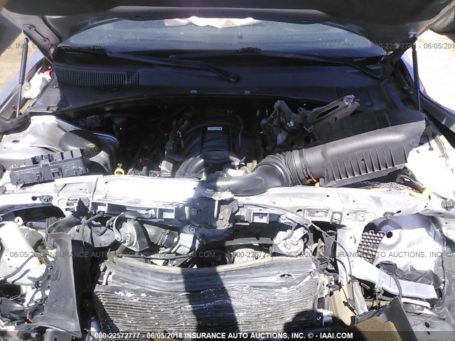 2C3CCAET6DH675709 - 2013 CHRYSLER 300C SILVER photo 10