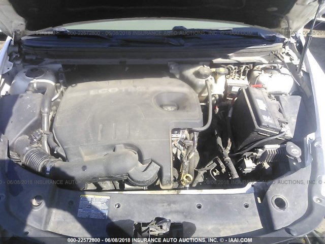 1G1ZG57B69F183852 - 2009 CHEVROLET MALIBU LS 白色 照片 10