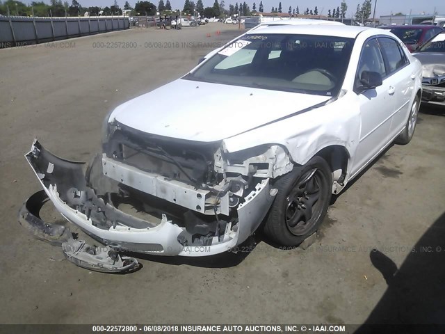1G1ZG57B69F183852 - 2009 CHEVROLET MALIBU LS 白色 照片 2