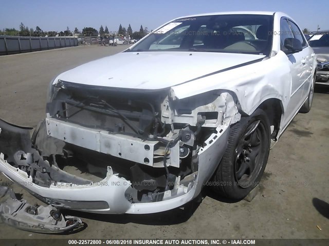 1G1ZG57B69F183852 - 2009 CHEVROLET MALIBU LS 白色 照片 6