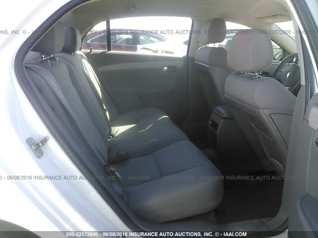 1G1ZG57B69F183852 - 2009 CHEVROLET MALIBU LS 白色 照片 8