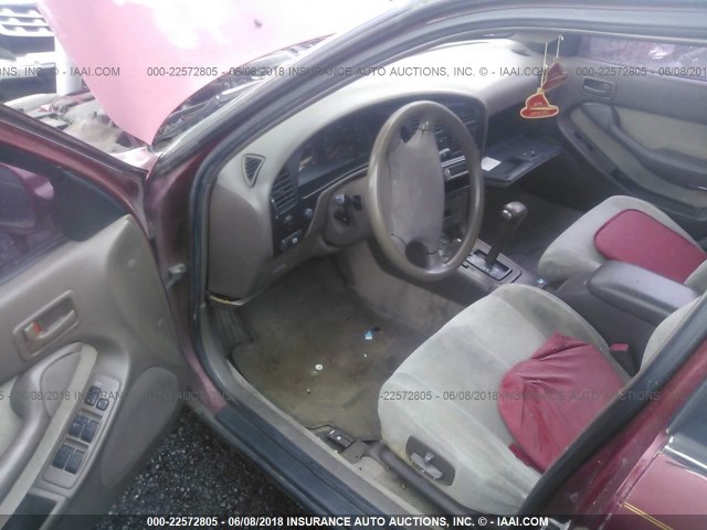 JT2VK13E9P0121920 - 1993 TOYOTA CAMRY XLE RED photo 5