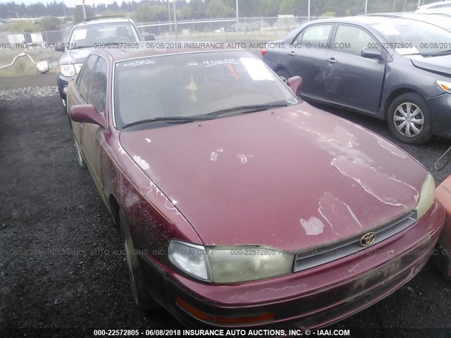 JT2VK13E9P0121920 - 1993 TOYOTA CAMRY XLE RED photo 6