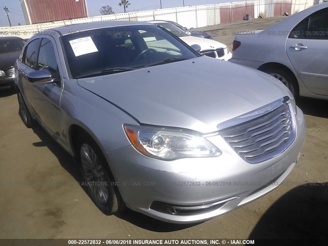 1C3CCBCG7CN113268 - 2012 CHRYSLER 200 LIMITED SILVER photo 1