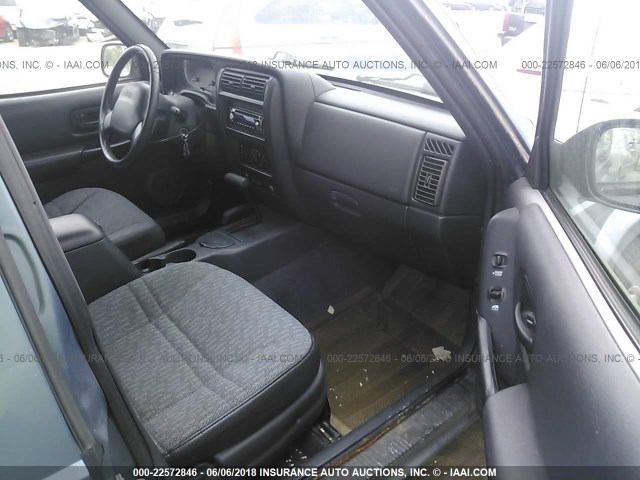 1J4FF68S8XL550180 - 1999 JEEP CHEROKEE SPORT/CLASSIC Jasnoniebieski zdjęcie 5