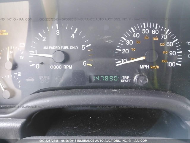 1J4FF68S8XL550180 - 1999 JEEP CHEROKEE SPORT/CLASSIC Jasnoniebieski zdjęcie 7