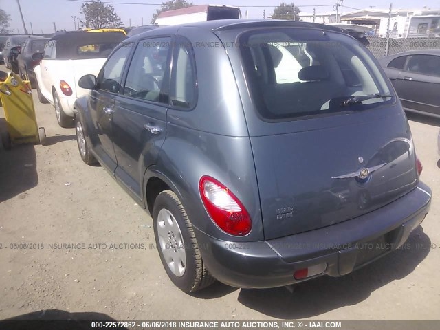 3A4FY58B36T346832 - 2006 CHRYSLER PT CRUISER TOURING BLUE photo 3