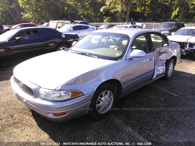 1G4HR54K15U105420 - 2005 BUICK LESABRE LIMITED SILVER photo 2