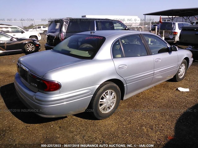 1G4HR54K15U105420 - 2005 BUICK LESABRE LIMITED SILVER photo 4