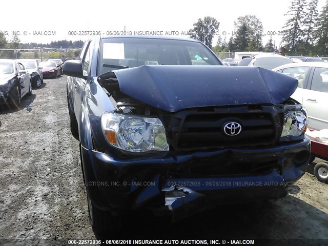 5TEUX42N18Z547531 - 2008 TOYOTA TACOMA ACCESS CAB Blau Foto 1