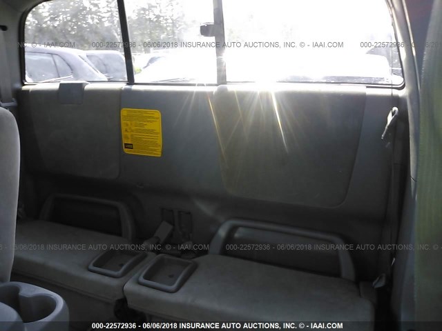 5TEUX42N18Z547531 - 2008 TOYOTA TACOMA ACCESS CAB Blau Foto 8