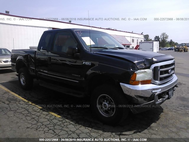 1FTNX21F7YEB70080 - 2000 FORD F250 SUPER DUTY BLACK photo 1