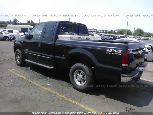 1FTNX21F7YEB70080 - 2000 FORD F250 SUPER DUTY BLACK photo 3