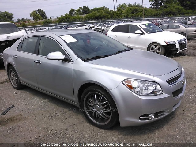 1G1ZE5E70BF121793 - 2011 CHEVROLET MALIBU LTZ SILVER photo 1
