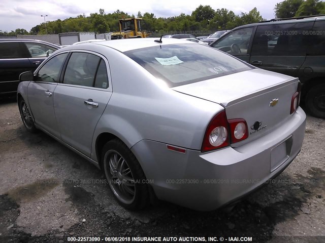 1G1ZE5E70BF121793 - 2011 CHEVROLET MALIBU LTZ SILVER photo 3