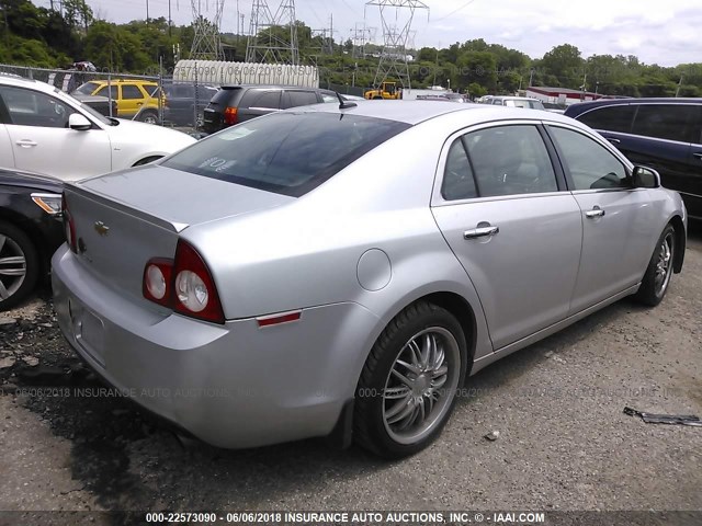 1G1ZE5E70BF121793 - 2011 CHEVROLET MALIBU LTZ SILVER photo 4