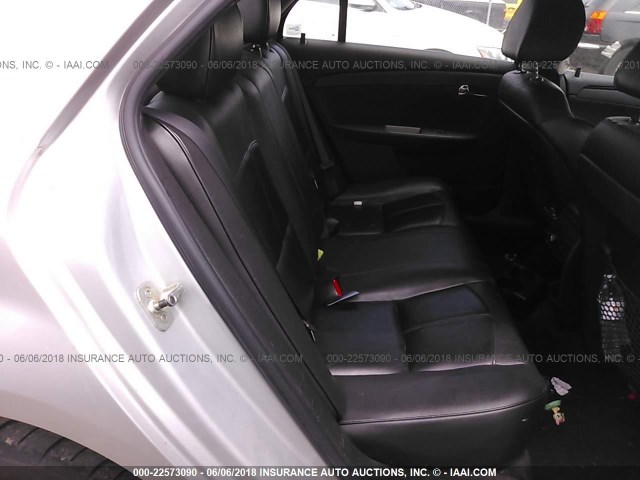 1G1ZE5E70BF121793 - 2011 CHEVROLET MALIBU LTZ SILVER photo 8